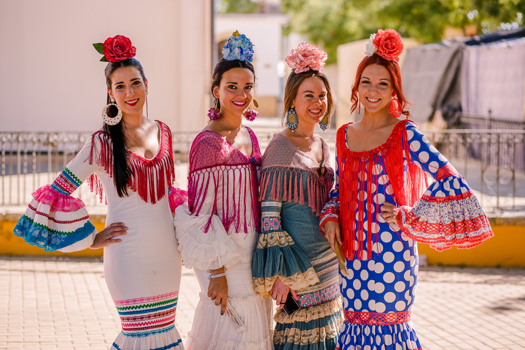 Trajes típicos Feria de Carmona