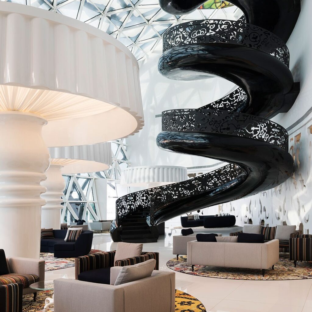 Mondrian Doha: A exuberante estética árabe de um HOTEL NO QATAR