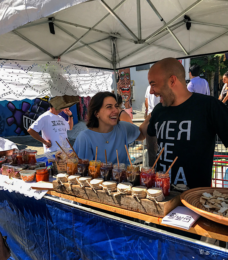 Feira de Rua, Feira de pequenos produtores, A Queijaria, Mermeleia