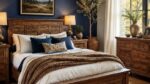 SHOP THE LOOK – Quarto: Um Toque de Azul com Marrom